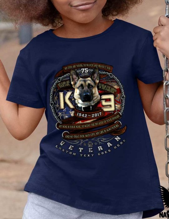 K9-Veteran-75th-Military-Shirt-for-Youth