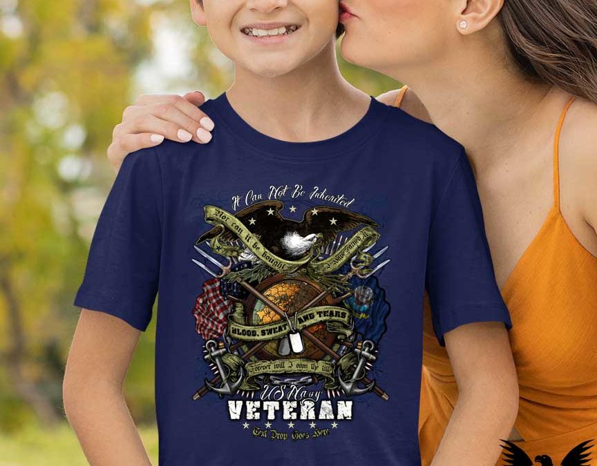US Navy Veteran US Navy Youth Shirt