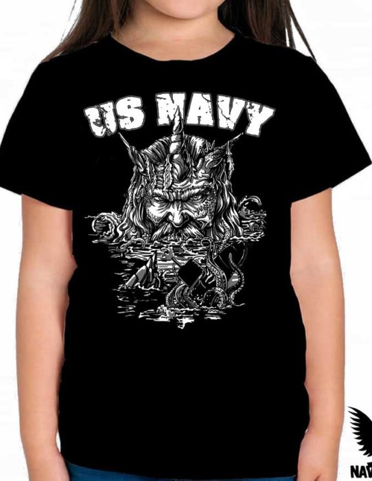 King Neptune US Navy Youth Shirt