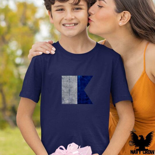 Alpha Male Signal US Navy Youth Shirt