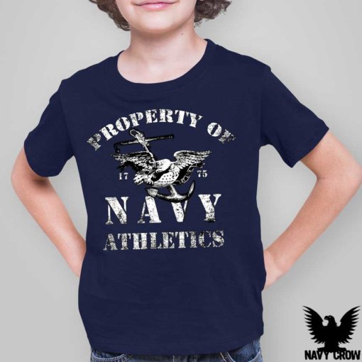 Navy Athletics Property Of US Navy Youth Shirt