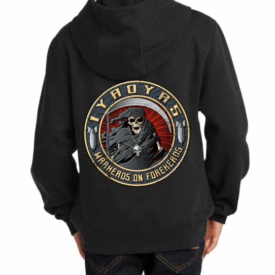 IYAOYAS Warheads On Foreheads US Navy Youth Hoodie