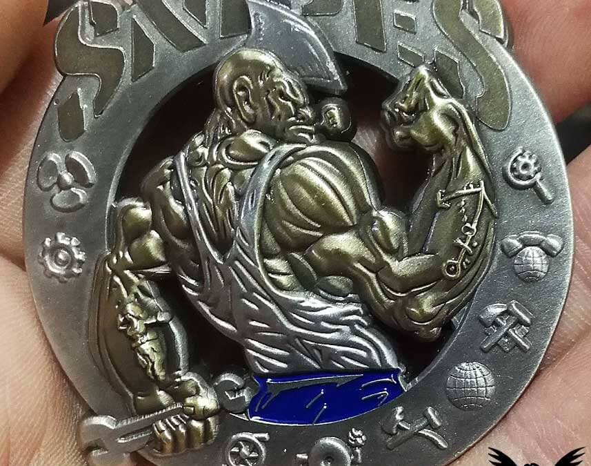 Popeye Snipes US Navy Challenge Coin