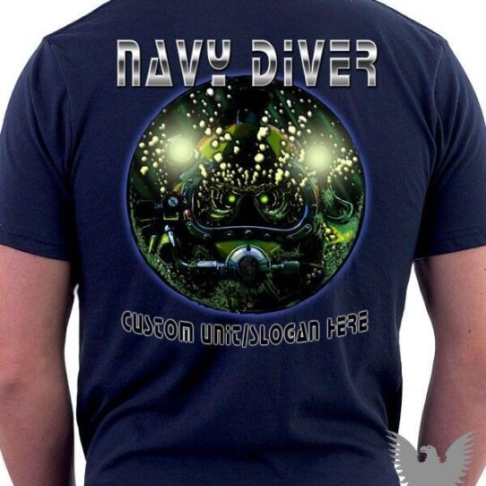 US Navy Diver Salvage Special Operations Shirt