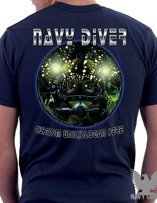 US Navy Diver Salvage Special Operations Shirt