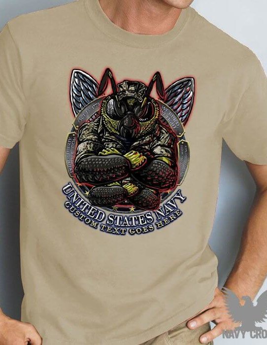 US Navy Seabee Naval Construction Force Shirt