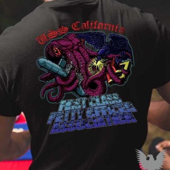 USS California SSN-781 FCPOA US Navy Shirts
