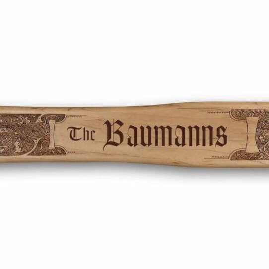 Family Is Forever Custom US Navy Wooden Sword