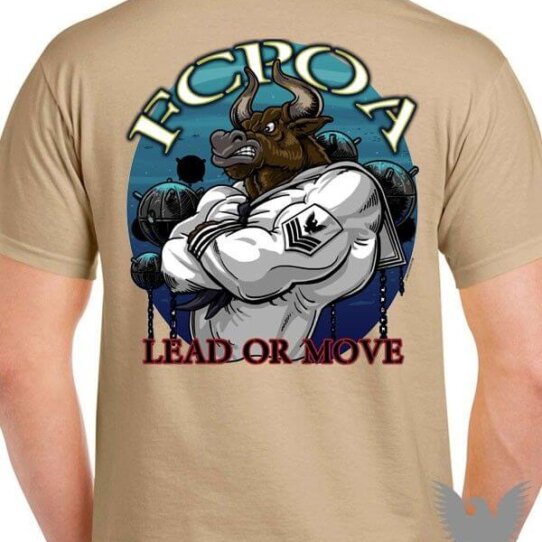USS Champion MCM-4 FCPOA Custom US Navy Shirt