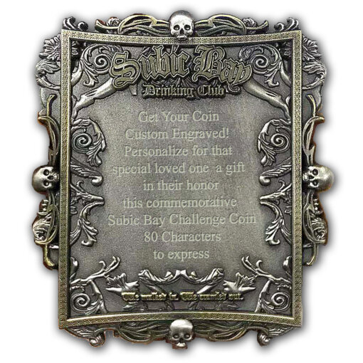 Subic-Bay-Engraved Coin Back