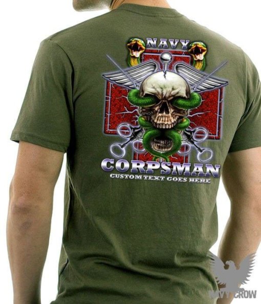Hospital Corpsman Doc Custom US Navy Shirt