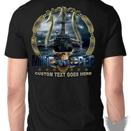 Minesweeper Custom US Navy Shirt
