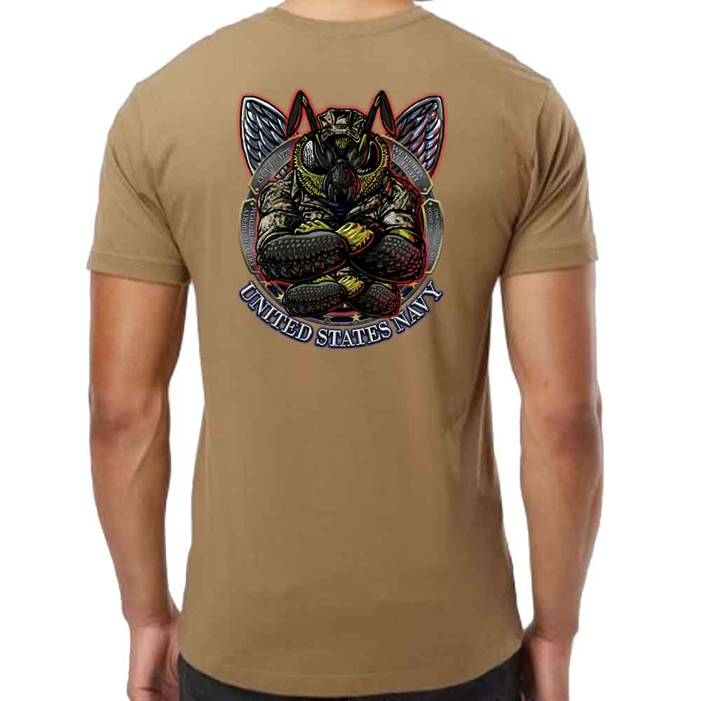 US Navy Seabee Naval Construction Force Shirt