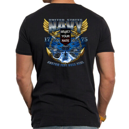 US Navy Rate Warship Squadron Shirt
