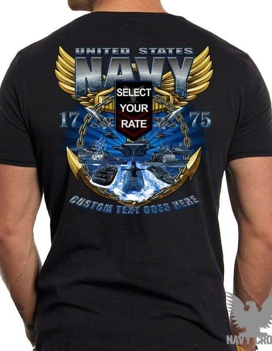 US Navy Rate Warship Squadron Shirt