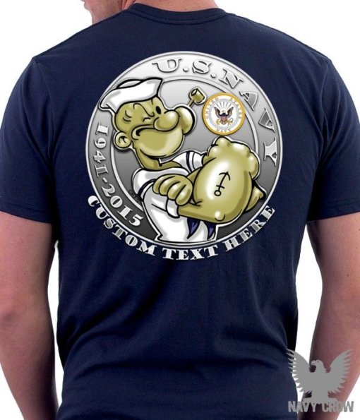 Popeye US Navy Crackerjack Shirt