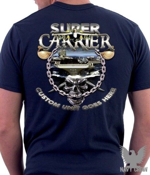 US Navy Super Aircraft Carrier F18 Hornet Shirt