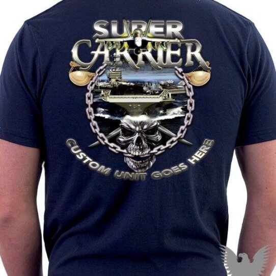 US Navy Super Aircraft Carrier F18 Hornet Shirt