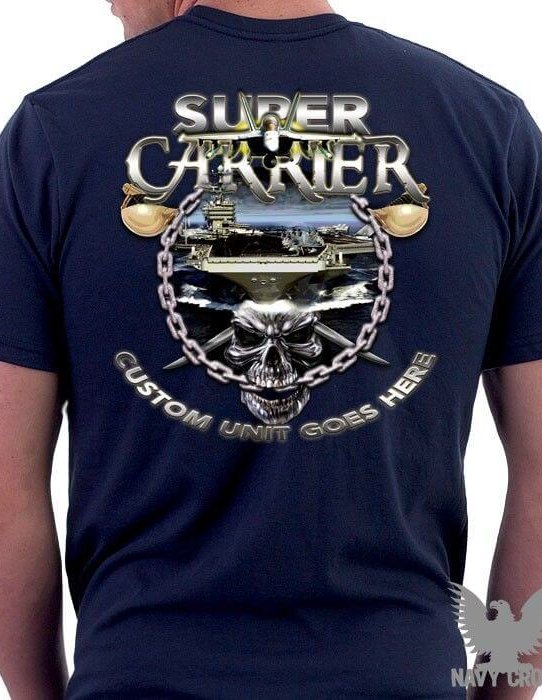 US Navy Super Aircraft Carrier F18 Hornet Shirt