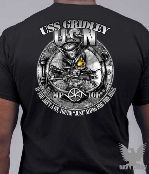 USS Gridley DDG-101 Main Propulsion US Navy Shirt