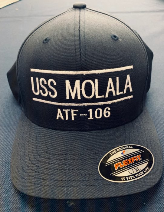 USS Molala ATF-106 US Navy Ball Cap