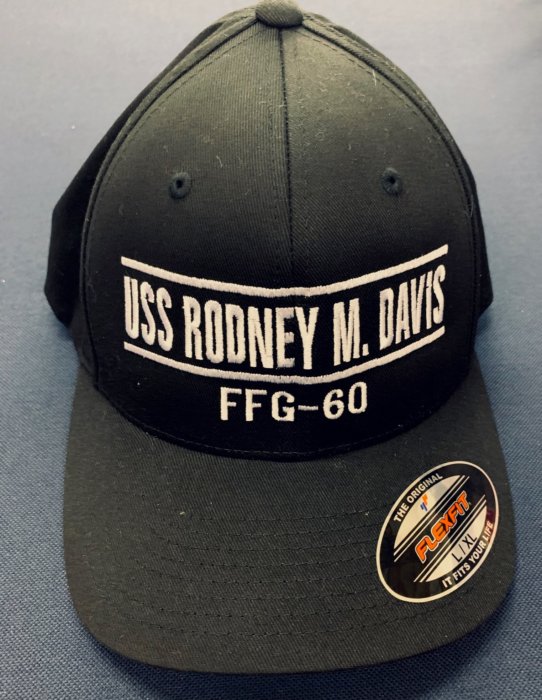 USS Rodney M Davis FFG-60 US Navy Ball Cap