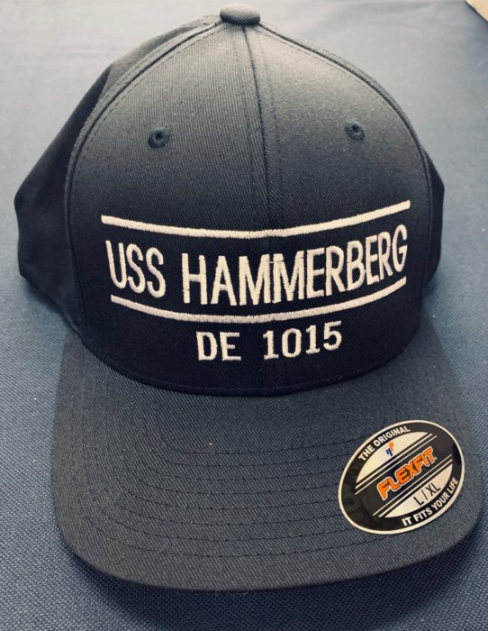 US Navy Ball Caps for Warships - Embroidered in the USA