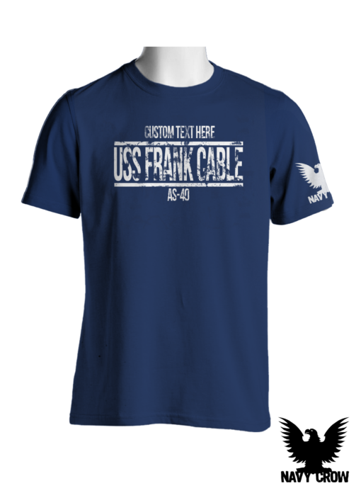 USS Frank Cable AS-40 Warship Shirt