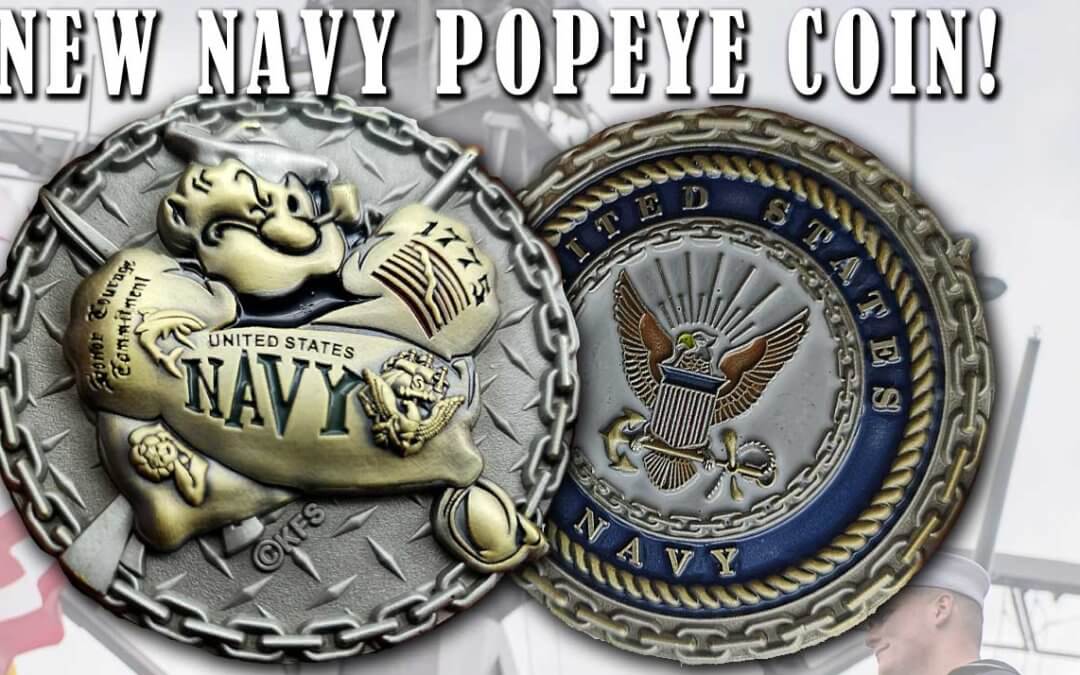 New Navy Popeye Coin