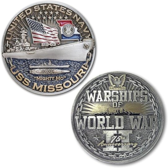 USS Missouri Coin