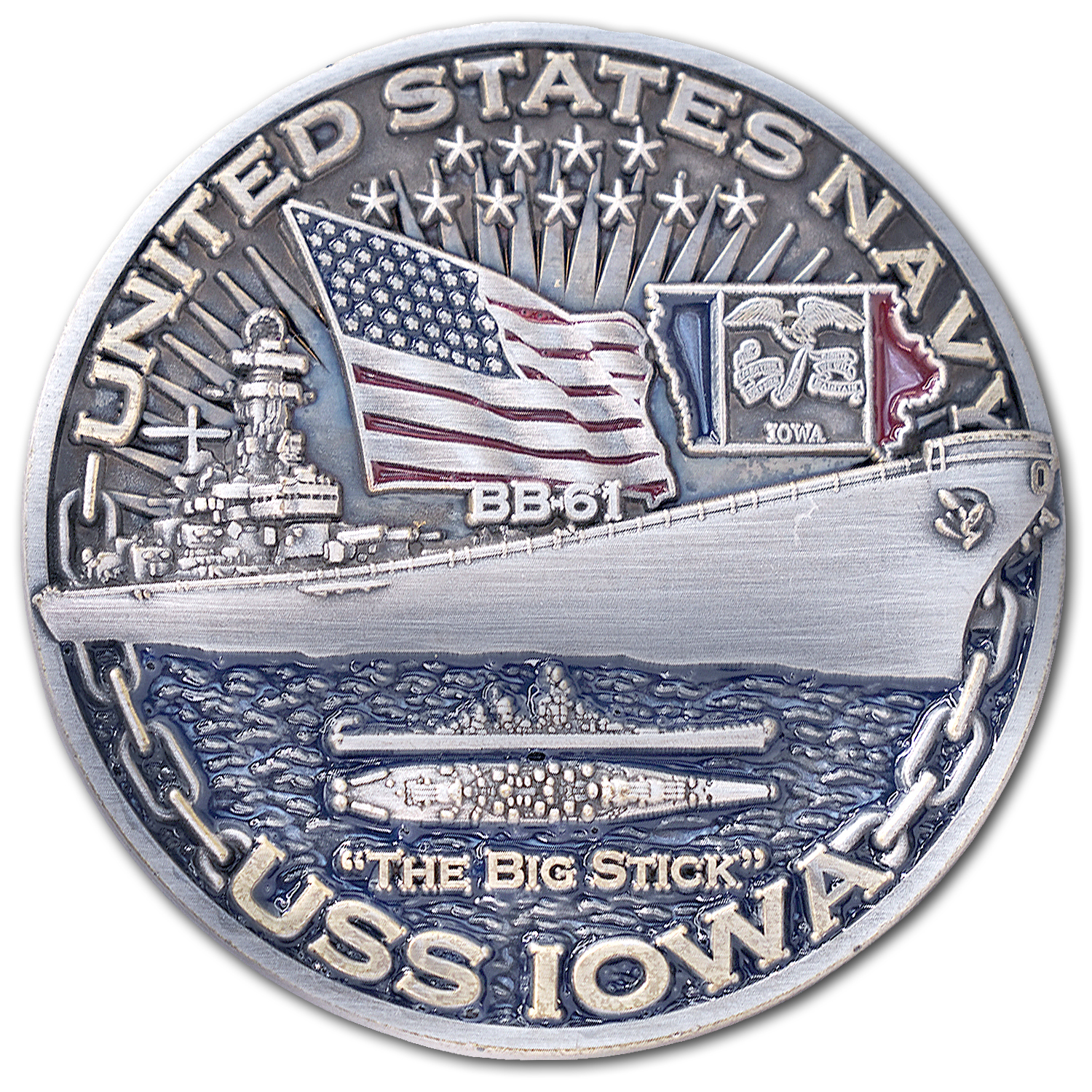 USS-Iowa-Warships-of-World-War-2-Coin