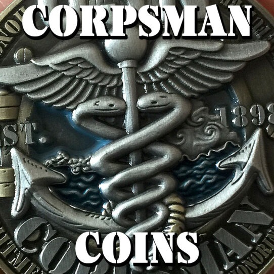 Navy Corpsman Challenge Coins