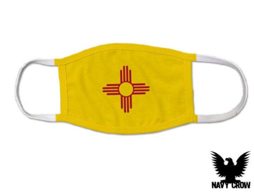 New Mexico US State Flag Covid Mask