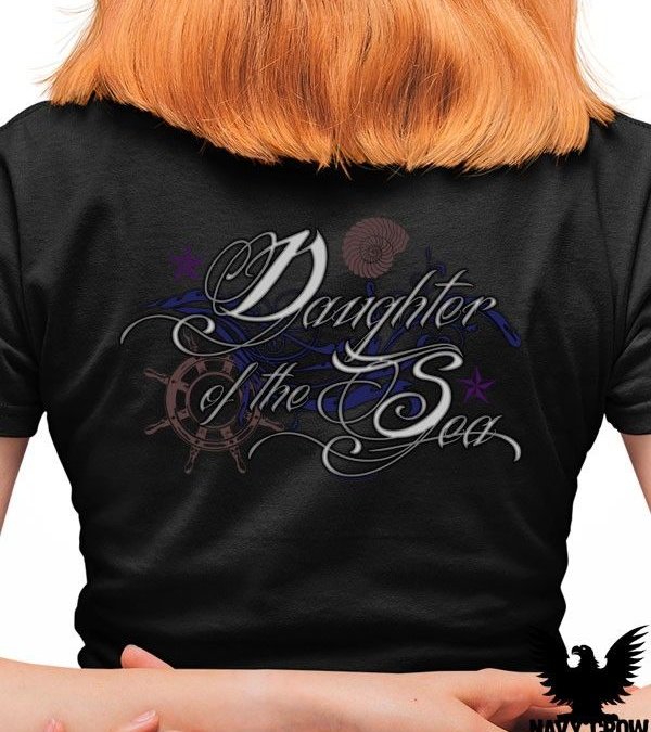 Daughter Of The Sea US Navy Women’s Shirt