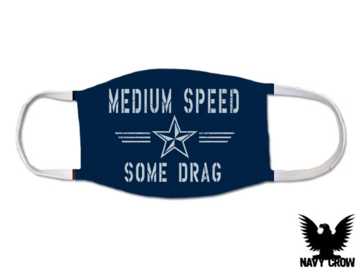 Medium Speed Some Drag Veteran US Navy Covid Mask