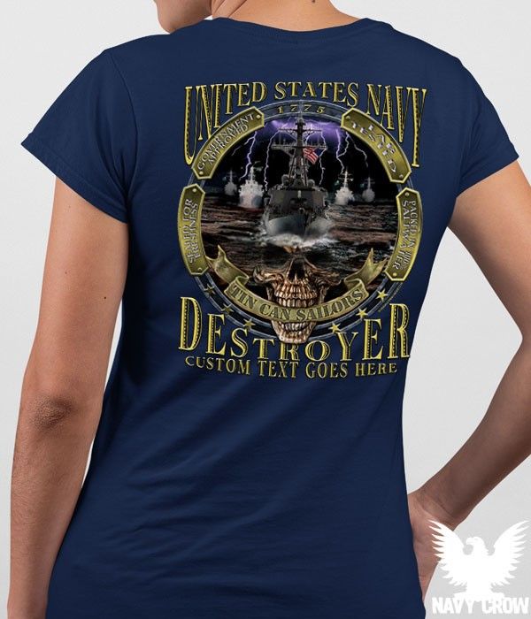 US Destroyer Tin Can Sailor Shirt from Navycrow.Com