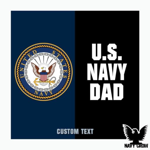 US Navy Dad Split Military Decal
