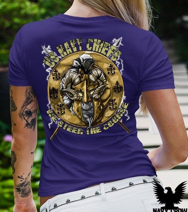 US Navy Chiefs We Steer The Course Women’s Shirt