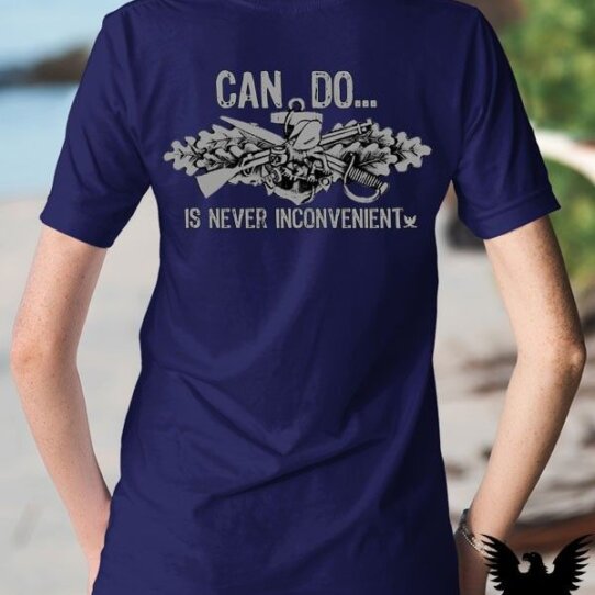 US Navy Seabees Can Do Women's Shirt