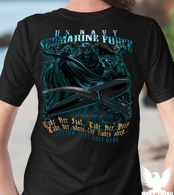 US Navy Submarine Force Grim Reaper Women’s Shirt