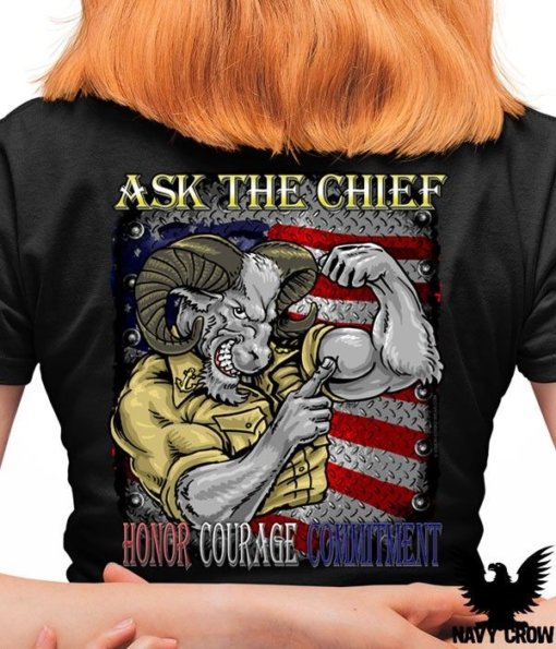 Ask The Chief US Navy Women's Shirt
