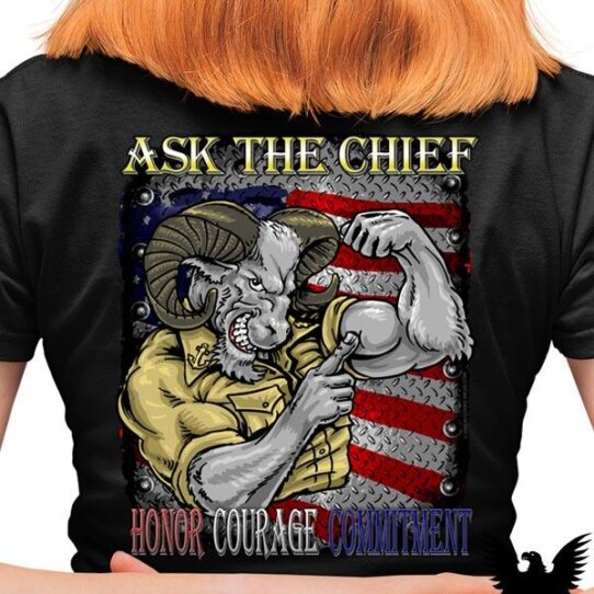Ask The Chief US Navy Women's Shirt