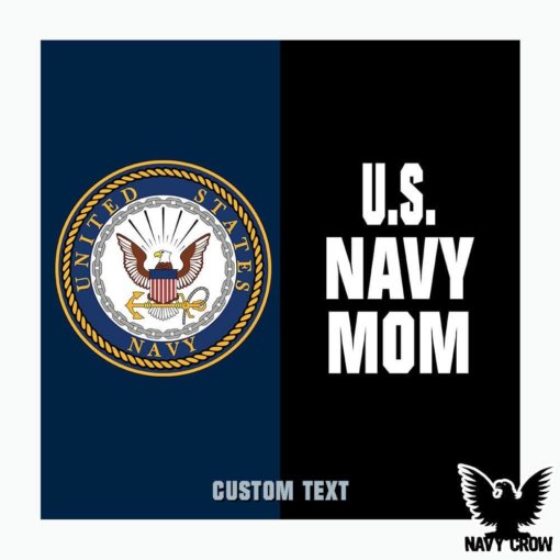 US Navy Mom Split Military Decal