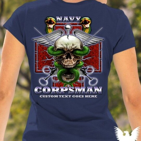 US Navy Corpsman Women's Shirt