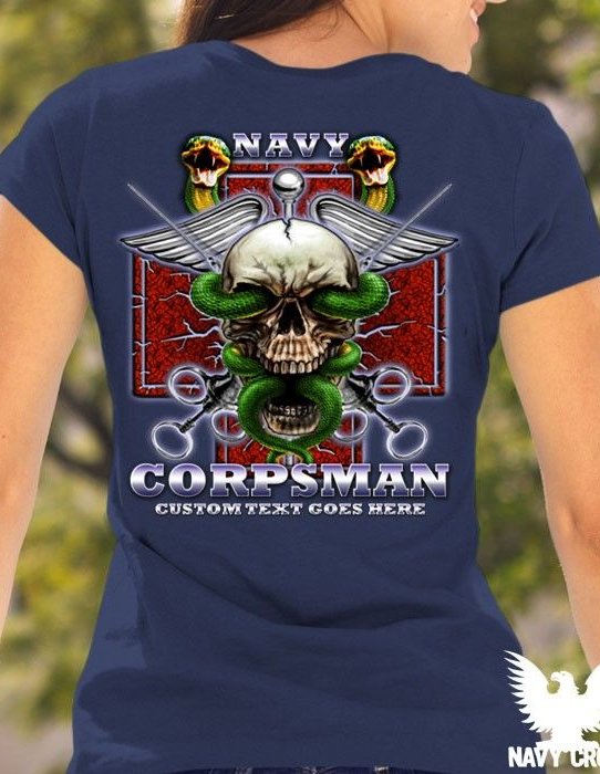 US Navy Corpsman Women's Shirt