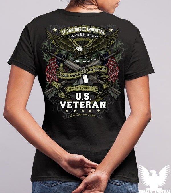 US Navy Veteran It Can Not Be Inherited Women’s Shirt