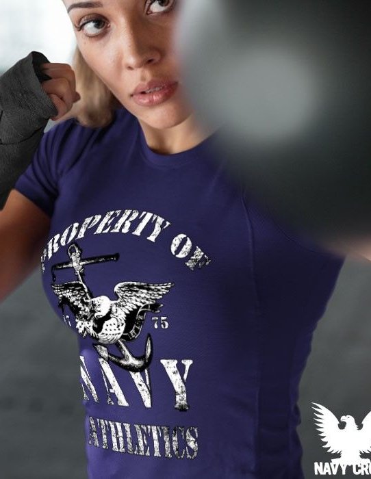 US Navy Athletics Women's Shirt