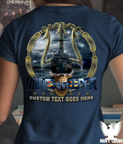 US Navy Minesweeper Women's Shirt
