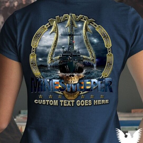 US Navy Minesweeper Women's Shirt