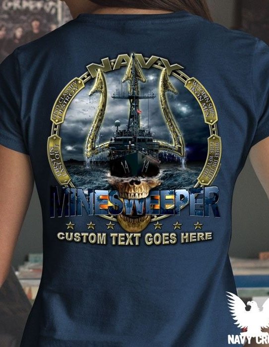 US Navy Minesweeper Women's Shirt